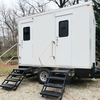 Optimum Restrooms - We now offer a 2 station restroom trailer that includes a winter package for winter events. No weather is too cold! - Portable Toilet Services Near Me - Frederick, Maryland