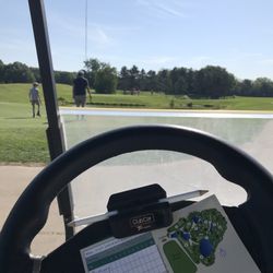 Island Lake Golf Course - It's go time.