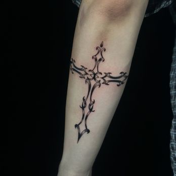 Skin Design Tattoo - Cross - Tattoo Near Me - Stanton, California Skin Design Tattoo - Cross - Tattoo Near Me - Stanton, California