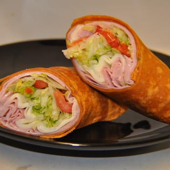 Grocery Basket - Ham and Cheese on a Tomato Basil Wrap - Delis Near Me - Dover, Delaware
