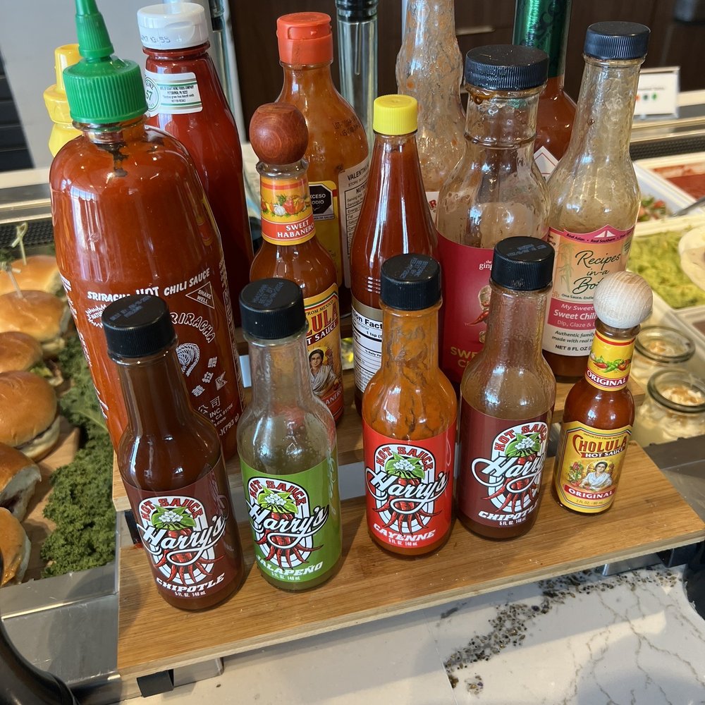 All the hot sauces. Heck yeah All the hot sauces. Heck yeah