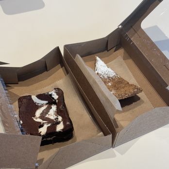 Milk Bar - Gooey marshmallow brownie and milk bar pie - Bakeries Near Me - New York, New York