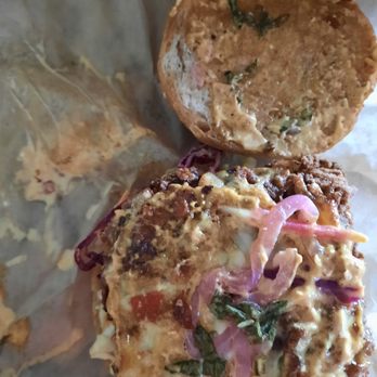 Alder Wood Bistro - Veggie burger $16.50. - New American Near Me - Sequim, Washington