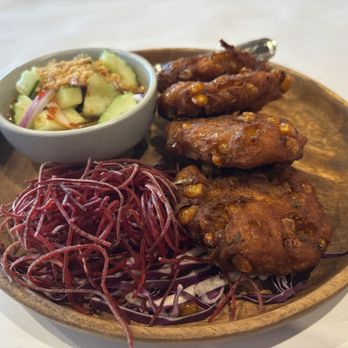 Shana Thai Restaurant - Taro and corn fritters - Thai Near Me - Mountain View, California Shana Thai Restaurant - Taro and corn fritters - Thai Near Me - Mountain View, California