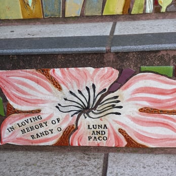 Hidden Garden Steps - Inscribed tiles - Public Art Near Me - San Francisco, California Hidden Garden Steps - Inscribed tiles - Public Art Near Me - San Francisco, California