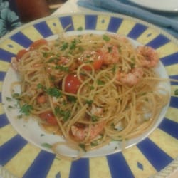 Ristorante San Vito a tavola - Spaghetto gambero rosso w pachino
