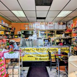 All Indian Sweets & Snacks - Inside the store. 6/17/26