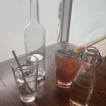 Chez Fonfon - Water and cane syrup sweetened tea - French Near Me - Birmingham, Alabama