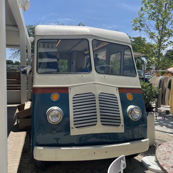 PostBoy - Swag truck on patio - Burgers Near Me - New Buffalo, Michigan PostBoy - Swag truck on patio - Burgers Near Me - New Buffalo, Michigan