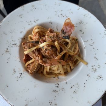 Ristorante La Torre - Taken 03/26/2025: Homeade tagliolini with lobster - Italian Near Me - Vernazza, SP