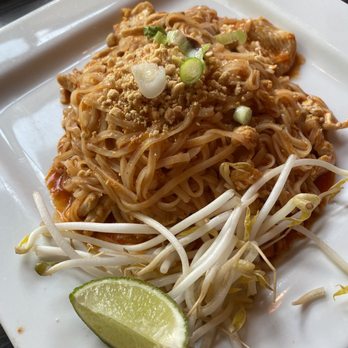 Siam Pad Thai - N1 Pad Thai with Chicken - Asian Fusion Near Me - Franklin, Tennessee
