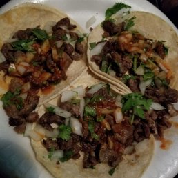 Asada tacos - hot & delicious! Asada tacos - hot & delicious!