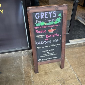 Greys Fine Cheese and Entertaining - Entrance Sign - Cheese Shops Near Me - Franklin, Tennessee