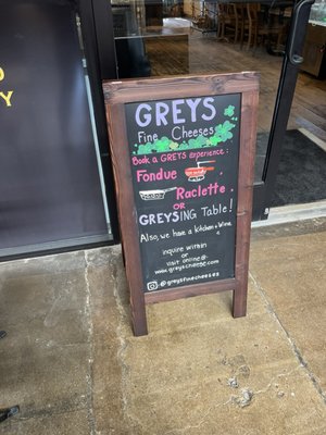 Greys Fine Cheeses and Entertaining by null