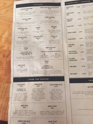 Menu photo 7 Garrick's Head Pub Victoria, BC