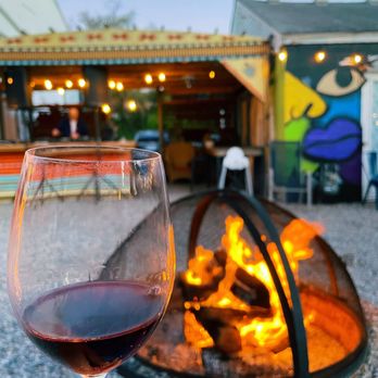 York - Enjoying a pinot noir, deep house & firepit! - Coffee & Tea Near Me - Ann Arbor, Michigan