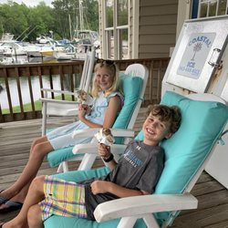 Osprey Marina - Small selection of ice cream in the marina store which made my kids very happy