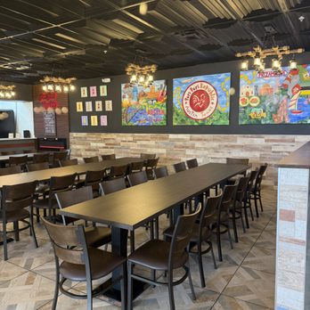 Peri Peri Republic - Nice spacious seating for large parties - Burgers Near Me - Cedar Park, Texas
