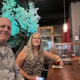 Happy hour at the Derailed Pour House