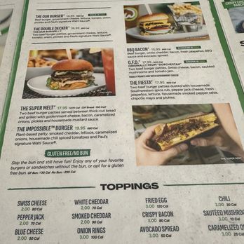 Wahlburgers - Menu - Burgers Near Me - Atlantic City, New Jersey Wahlburgers - Menu - Burgers Near Me - Atlantic City, New Jersey