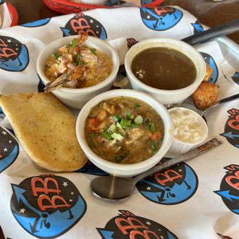 BB's Tex-Orleans - Mama Rue Trio- Gumbo / shrimp and grits / etoufee - Cajun/Creole Near Me - Pearland, Texas