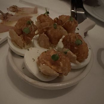 Steak 48 Del Mar - Crispy Shrimp Deviled Eggs - Steakhouses Near Me - Del Mar, California Steak 48 Del Mar - Crispy Shrimp Deviled Eggs - Steakhouses Near Me - Del Mar, California