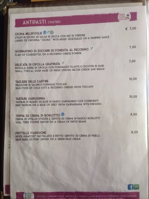 Menu photo 4 Cantine Bernardini Lucca, LU Menu photo 4 Cantine Bernardini Lucca, LU