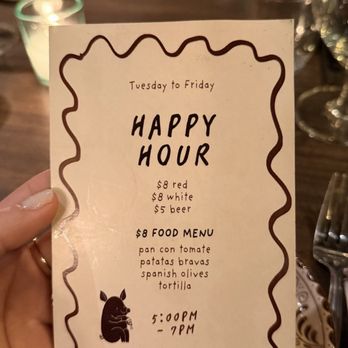 Bar Baserri - Happy hour menu - Tapas/Small Plates Near Me - Brooklyn, New York