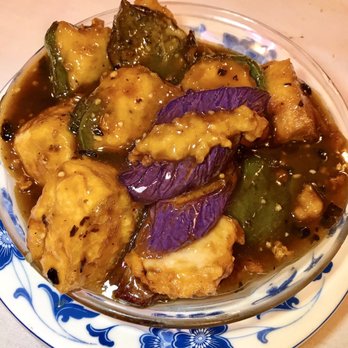 Fortune Wheel - Three Treasures, aka stuffed eggplant, green peppers, and tofu - Dim Sum Near Me - Levittown, New York Fortune Wheel - Three Treasures, aka stuffed eggplant, green peppers, and tofu - Dim Sum Near Me - Levittown, New York