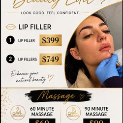 AES Med Spa - September Specials - Lip Filler and Massage at AES Med Spa