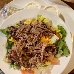 Hoot's BBQ - Brisket Salad
