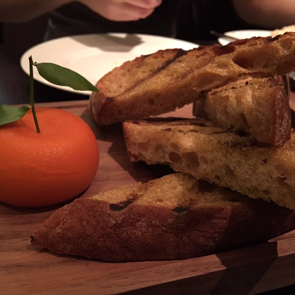 Dinner by Heston Blumenthal - Meat fruit undisturbed - British Near Me - London, XGL Dinner by Heston Blumenthal - Meat fruit undisturbed - British Near Me - London, XGL