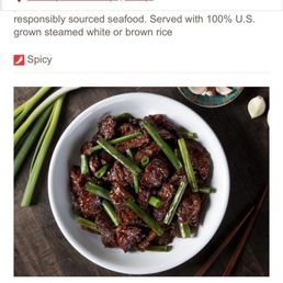 Mongolian Beef Mongolian Beef