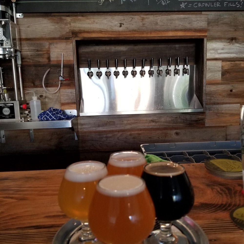 Promised Land Brewing Company - Decent view at the bar. - Breweries Near Me - Gilroy, California Promised Land Brewing Company - Decent view at the bar. - Breweries Near Me - Gilroy, California