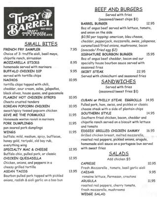 Menu photo 4 The Tipsy Barrel East Meadow, NY Menu photo 4 The Tipsy Barrel East Meadow, NY