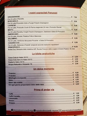 Menu photo 1 Pomodoro & Mozzarella Pisa, PI