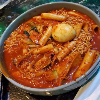 Soju Bang - Ttekbokki with ramen - Bars Near Me - Honolulu, Hawaii