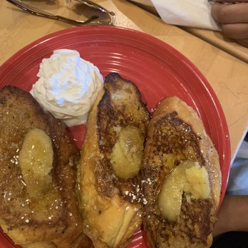 Dixie Cream Cafe - Bananas Fosters French Toast was great! Very sweet so I recommend getting the sauce on the side. But 3/6 of us had it and smashed it - Coffee & Tea Near Me - Windermere, Florida