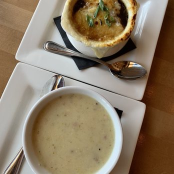 Slopeside Pub & Grill - French Onion & Creamy Potato & Leek Soups - American Near Me - Palmerton, Pennsylvania Slopeside Pub & Grill - French Onion & Creamy Potato & Leek Soups - American Near Me - Palmerton, Pennsylvania