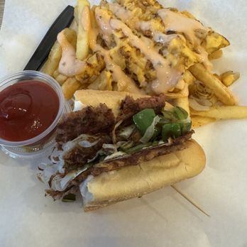 Gorgansons - Half Philly and animal-less fries - Vegan Near Me - Pomona, California