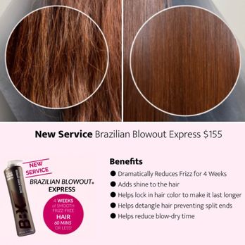 Spot On Salon - Before & After a Brazilian Blowout Express. - Hair Salons Near Me - Hurst, Texas Spot On Salon - Before & After a Brazilian Blowout Express. - Hair Salons Near Me - Hurst, Texas