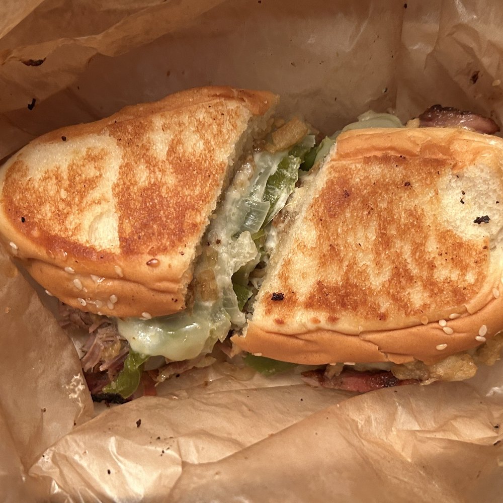 City Barbeque - "Cowbell"--basically a brisket Philly - Barbeque Near Me - High Point, North Carolina