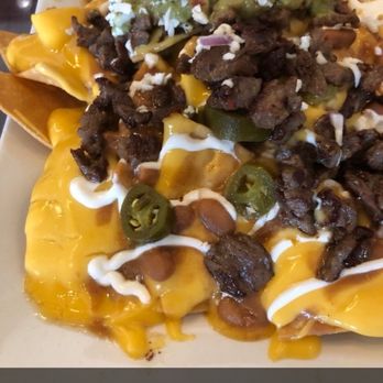 Ay Caramba - Nachos with can cheese and store guac - Mexican Near Me - Prunedale, California