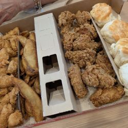 KFC - Fan favorites box! We should have added waffles ha