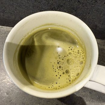Sushi Sake UM - Hot Matcha Green Tea. Terrific amount of matcha powder! - Japanese Near Me - Coral Gables, Florida Sushi Sake UM - Hot Matcha Green Tea. Terrific amount of matcha powder! - Japanese Near Me - Coral Gables, Florida