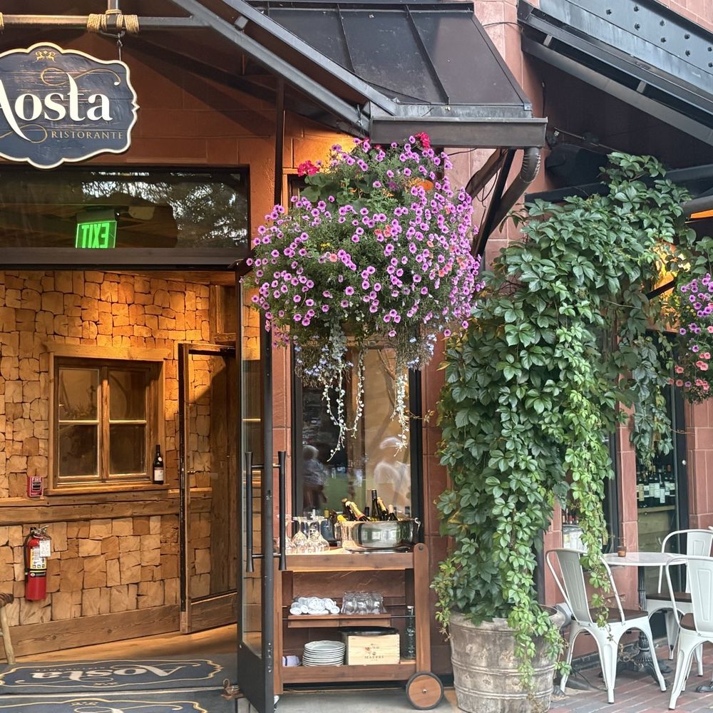 Aosta Ristorante - Beautiful inside and out - Italian Near Me - Aspen, Colorado