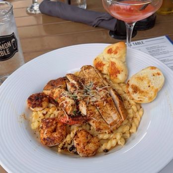 The Common Table - Blackened chicken pasta - added shrimp - Breakfast & Brunch Near Me - Frisco, Texas The Common Table - Blackened chicken pasta - added shrimp - Breakfast & Brunch Near Me - Frisco, Texas