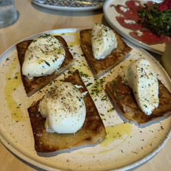 The Lot at Edgewater - Burrata toast - Coffee & Tea Near Me - Oakmont, Pennsylvania The Lot at Edgewater - Burrata toast - Coffee & Tea Near Me - Oakmont, Pennsylvania