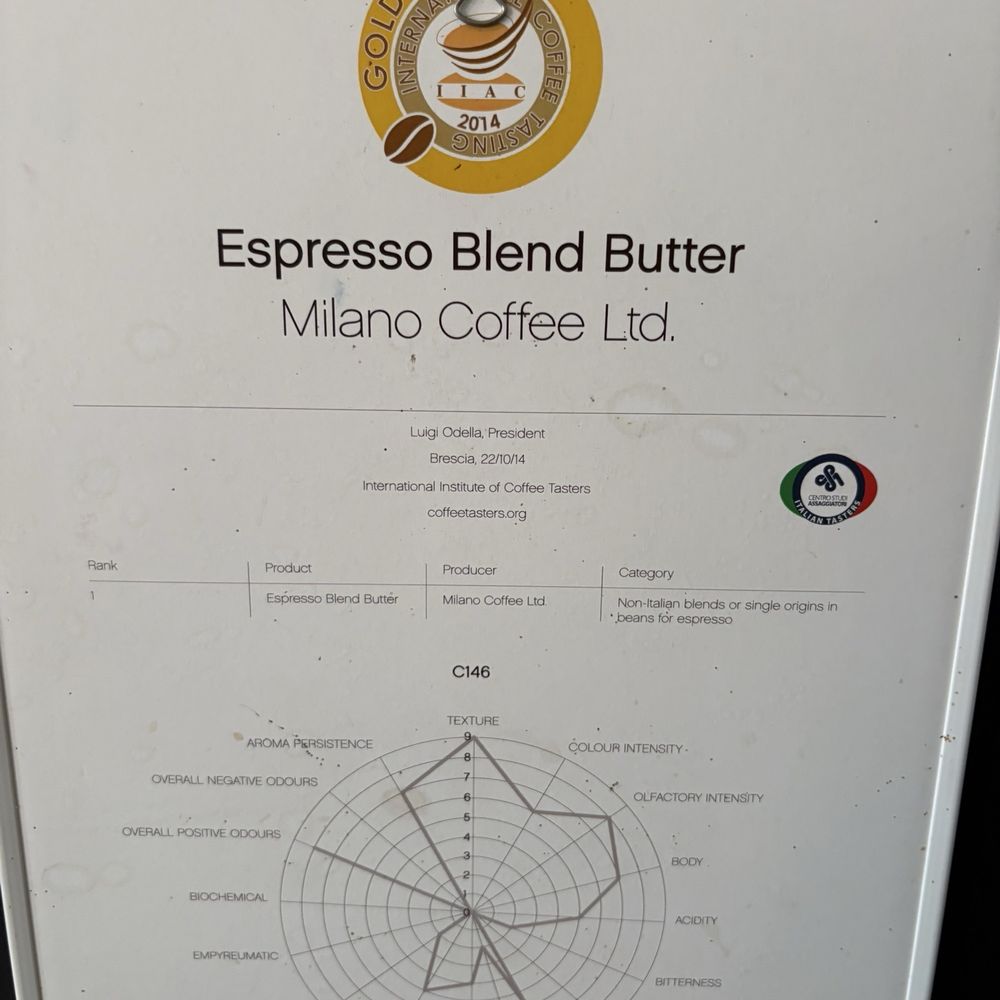 Milano Coffee - Recognition letter - Coffee & Tea Near Me - Vancouver, British Columbia Milano Coffee - Recognition letter - Coffee & Tea Near Me - Vancouver, British Columbia