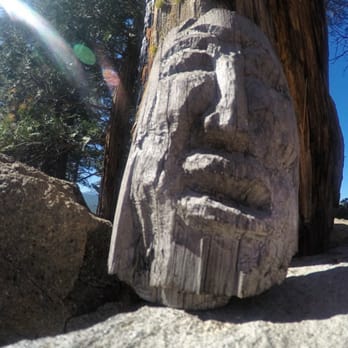 Tahoe National Forest - Tiki head. Very Easter Island-esque. - Parks Near Me - Placer, California